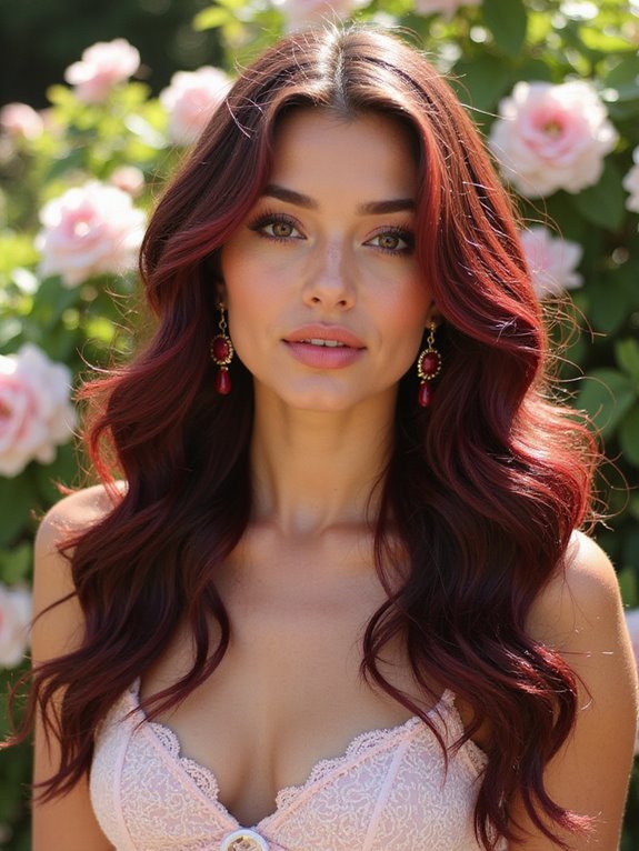 burgundy elegance for summer