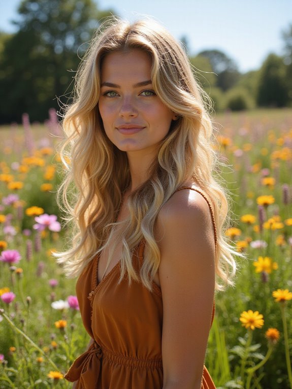 caramel blonde summer transformation