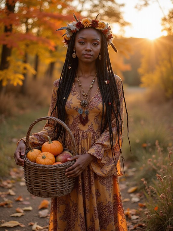 carefree bohemian braid style