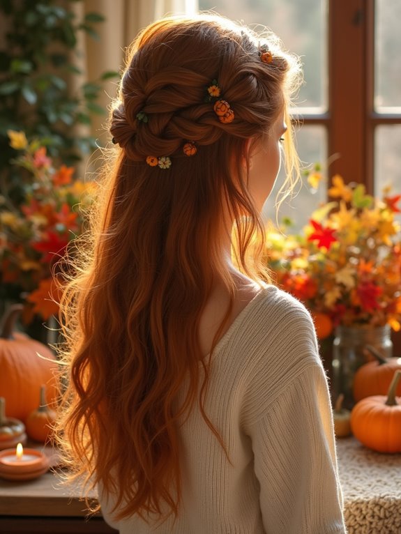 charming fall hairstyle twist
