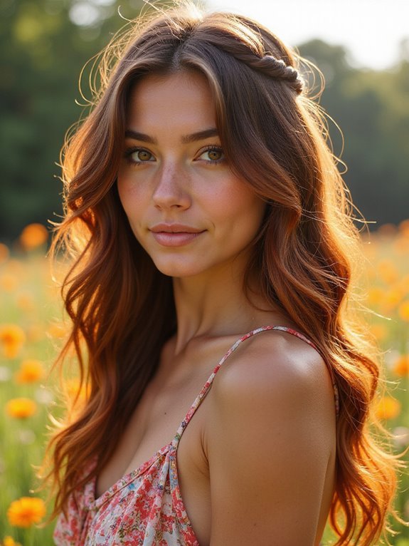 chestnut copper hair color