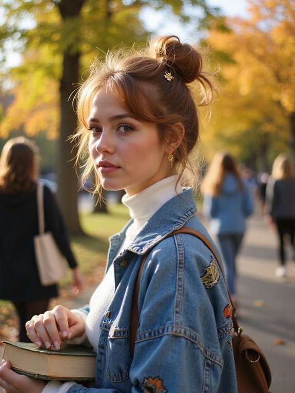elegant and practical hairstyle