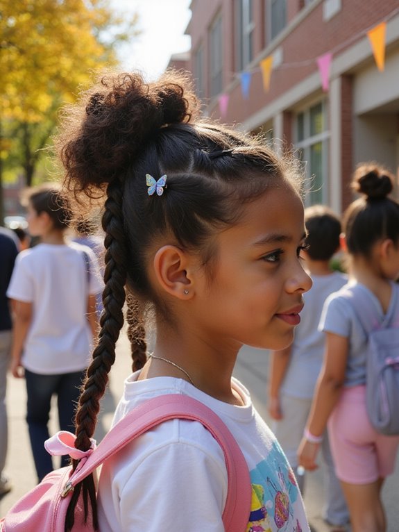 chic braided bun tutorial