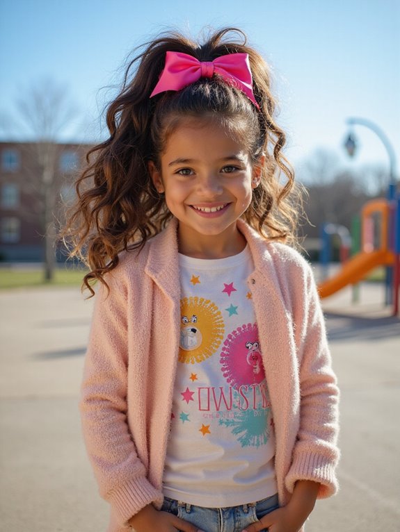 chic elevated high ponytail