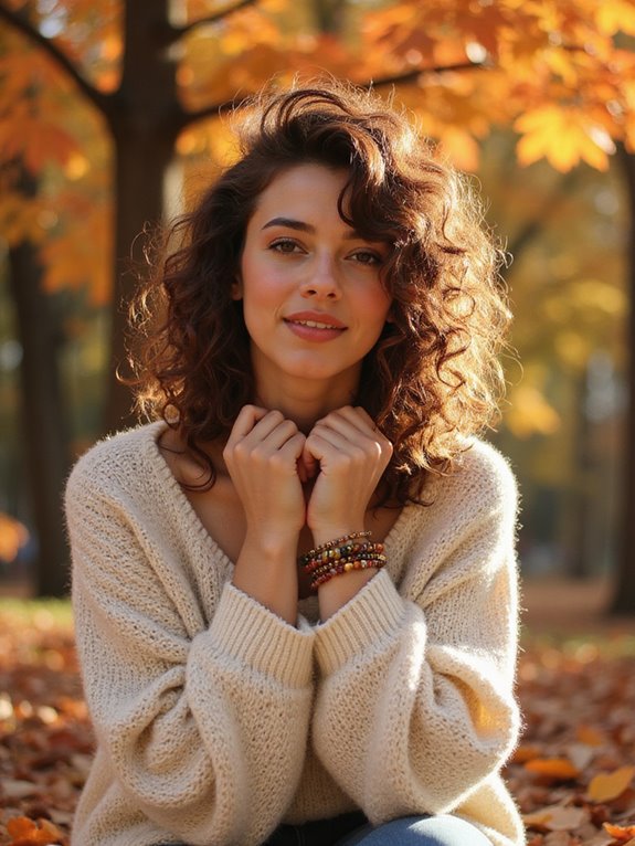 chic half up curly bun