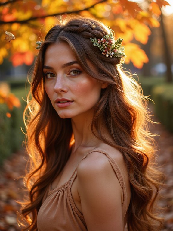 chic half up hairstyle tips