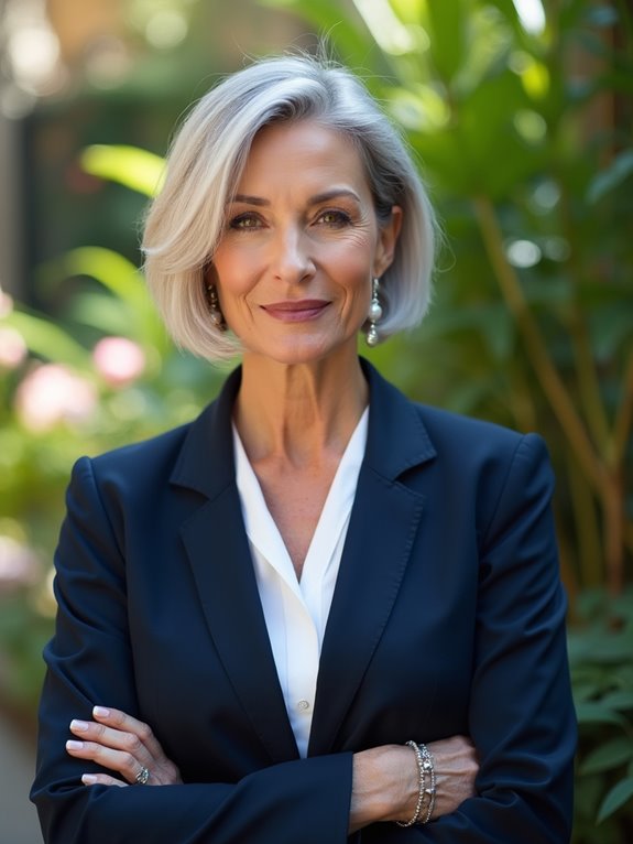 chic inverted bob hairstyle