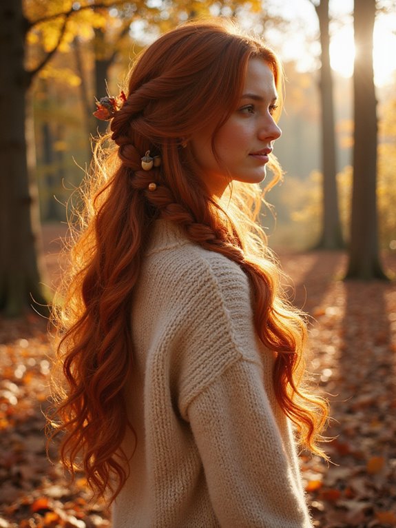 chic knotted plait hairstyle