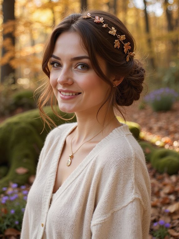 chic low bun variations