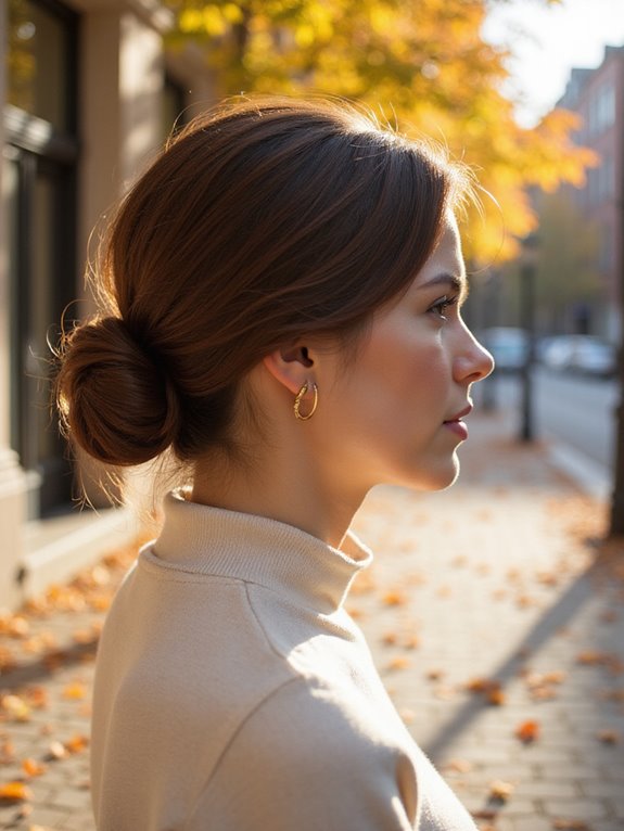 chic low hairstyle tutorial