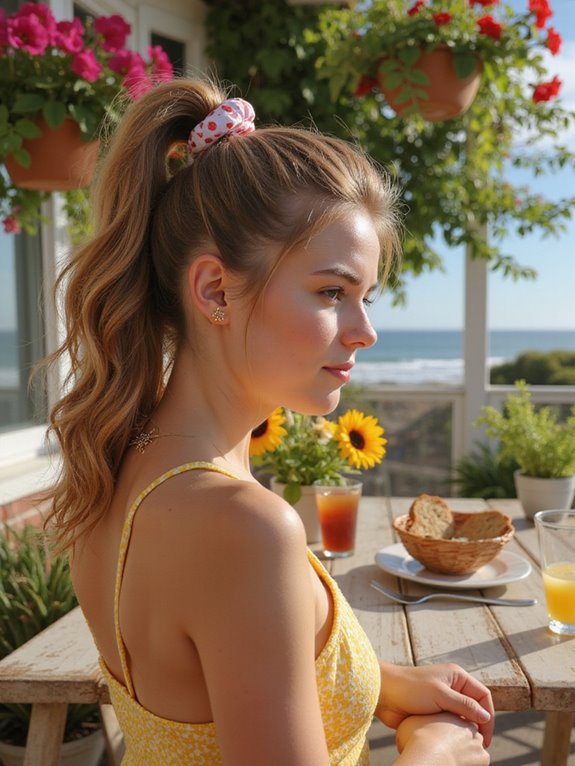 chic playful ponytail tips
