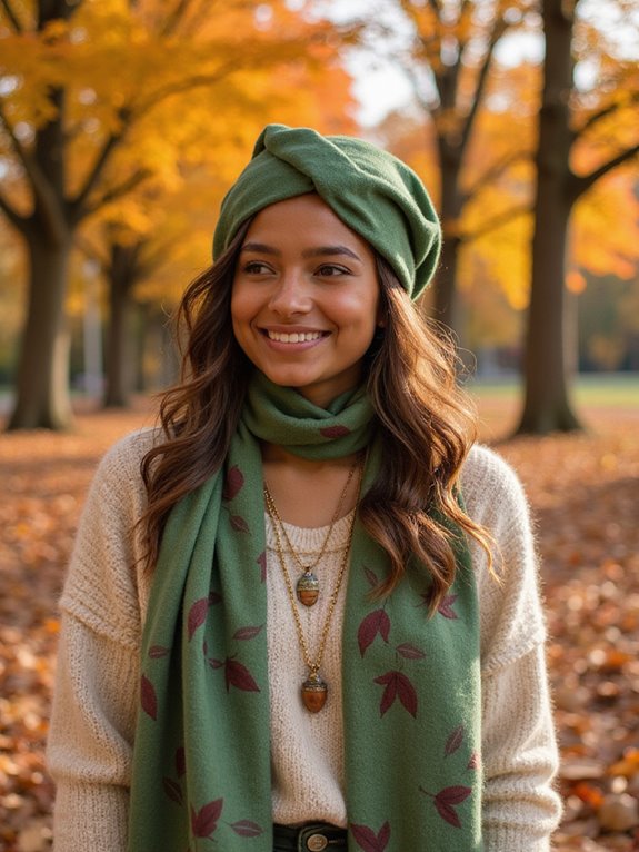 chic scarf hair wrap