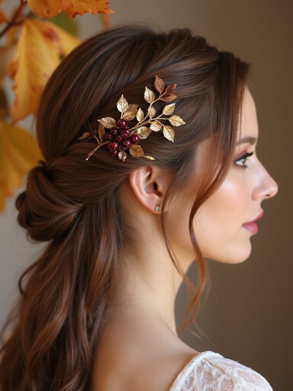 chic secure twisted updo