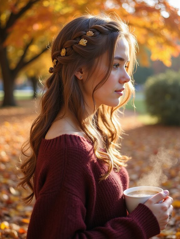 chic side braid accessories