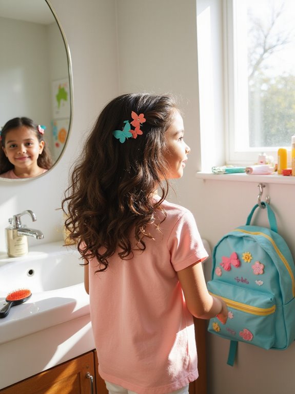 chic side sweep hairstyle