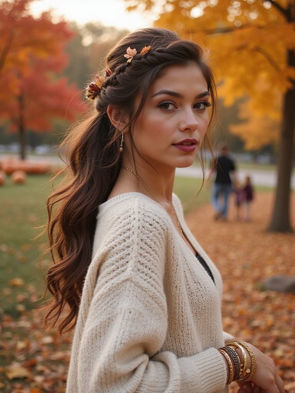 chic textured ponytail styling