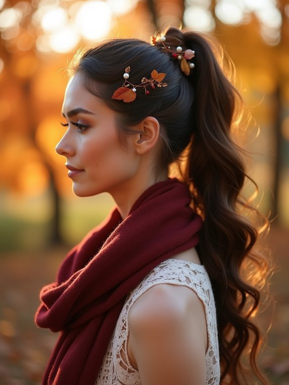 stylish twisted ponytail tutorial