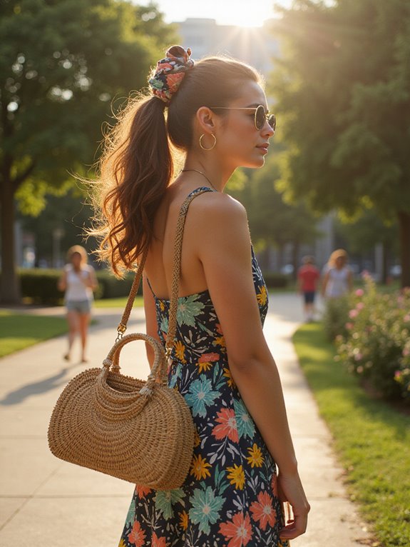chic vintage summer hairstyle