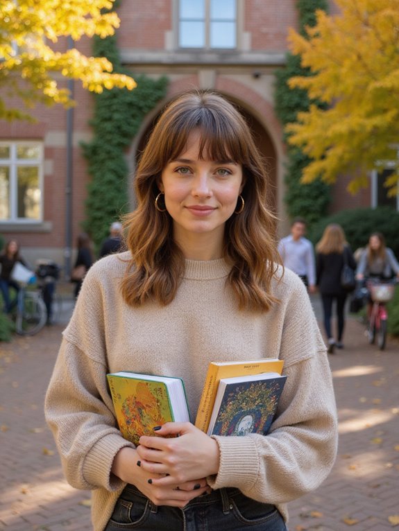 choppy curtain bangs styling