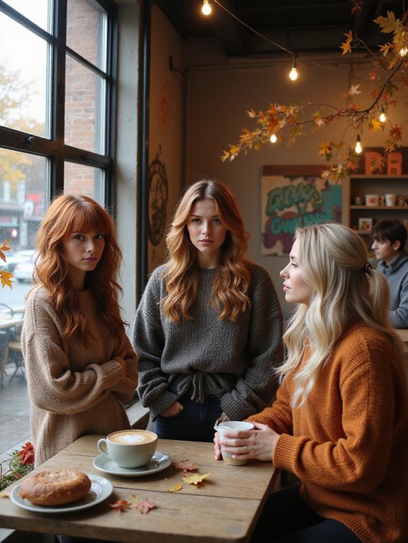 choppy layered volumized hairstyle