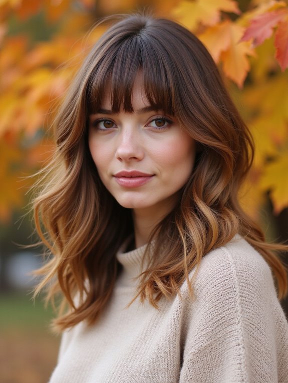 choppy layers with highlights