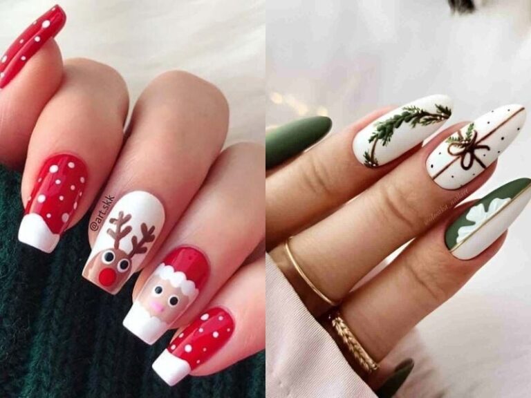 37 Stunning Christmas Nail Designs To Sparkle And Shine This Holiday Season!