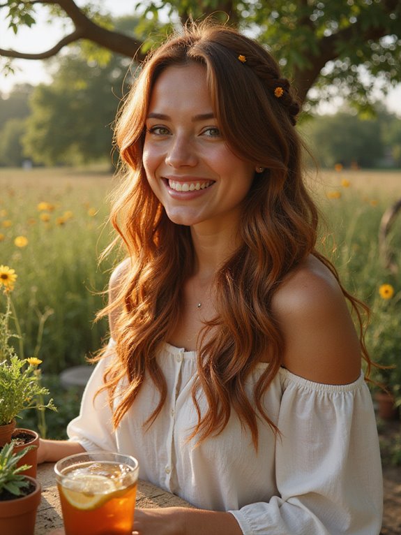 cinnamon hair color care