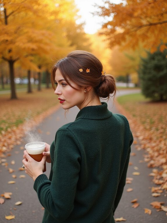 classic low bun elegance