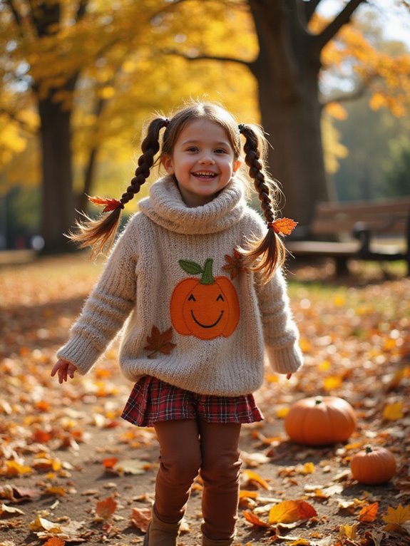 classic pigtails with accessories