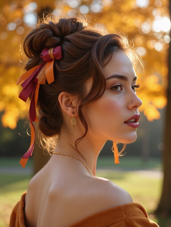 classic twist with ribbon