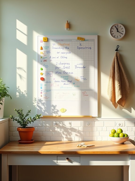 cleaning schedule enhances well-being