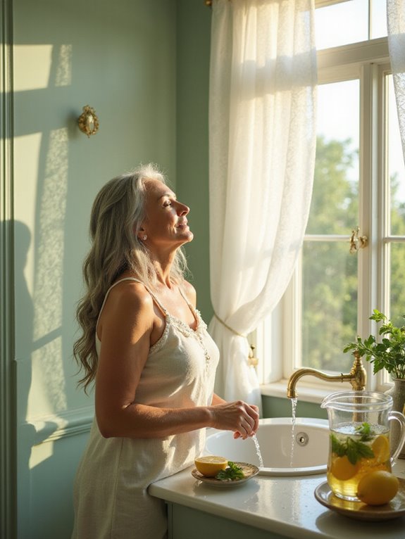 cold rinse for shine