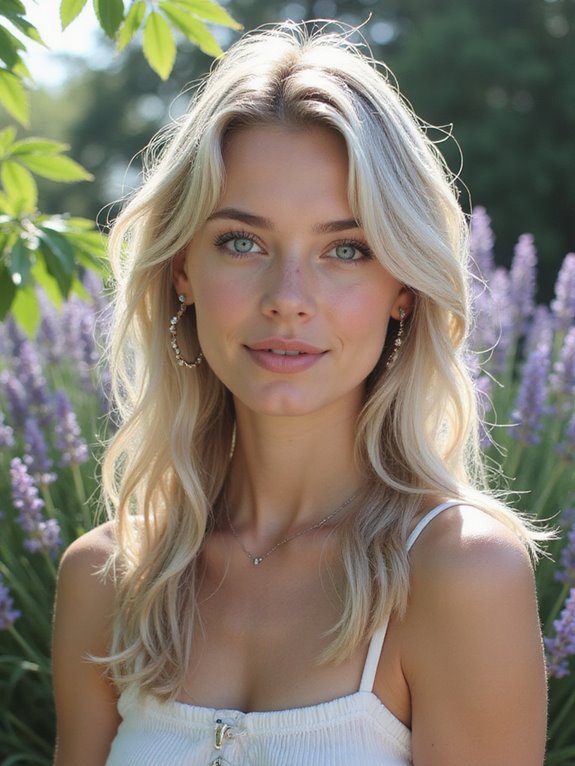 cool ashy blonde highlights