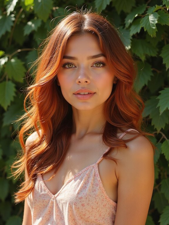 copper auburn summer blend