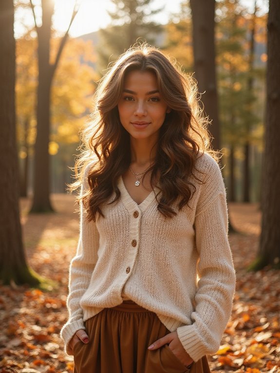 cozy romantic loose curls