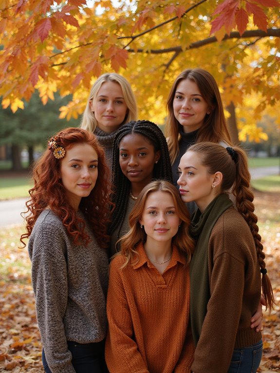 creative autumn hair ideas