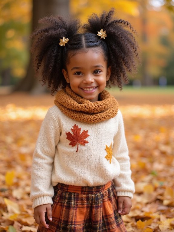 curly bun for photo day