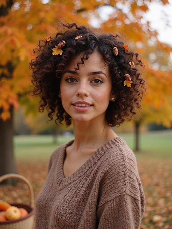 curly short hair styles