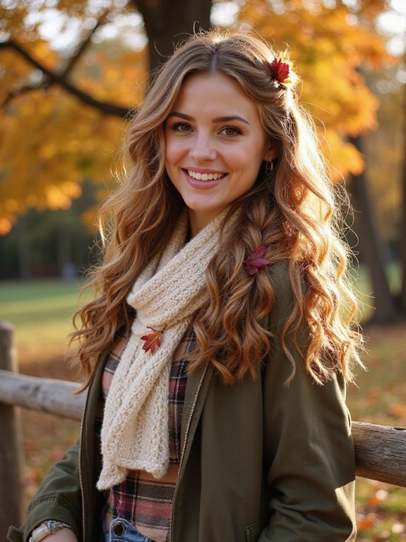 curly side braid tips