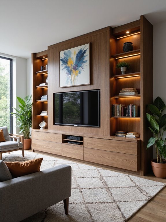 customizable built in tv units