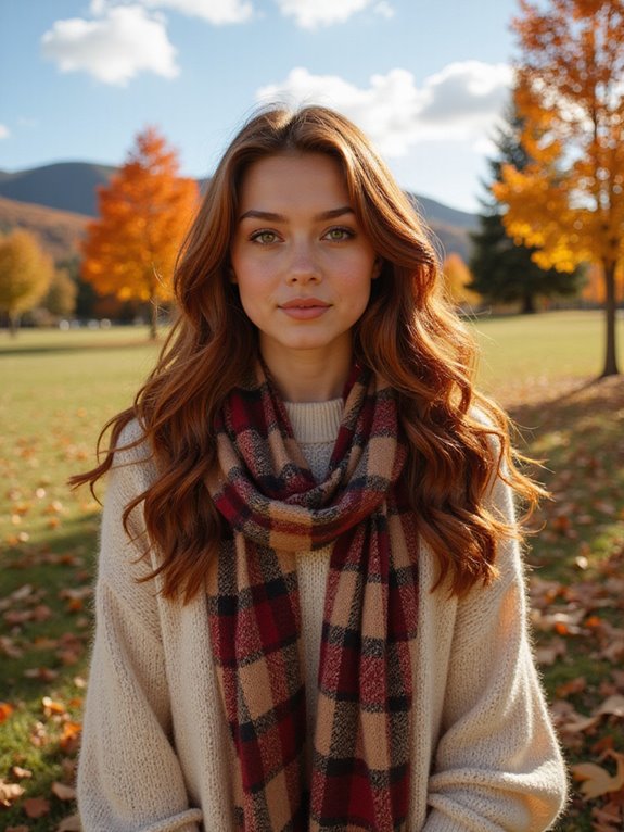 dark auburn hair trends