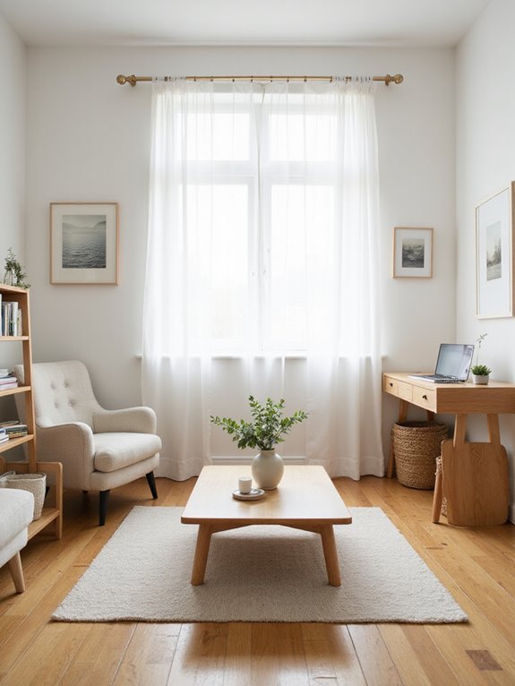 clear out for a simplified area