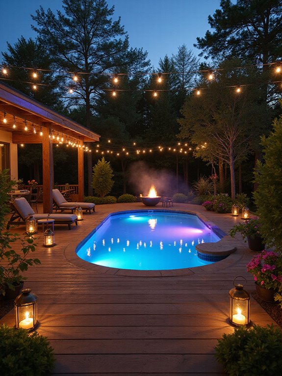 decorative lighting for pools