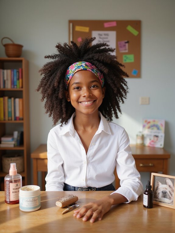 defined polished finger coils