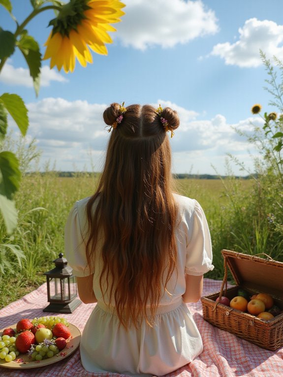 delightful picnic double buns