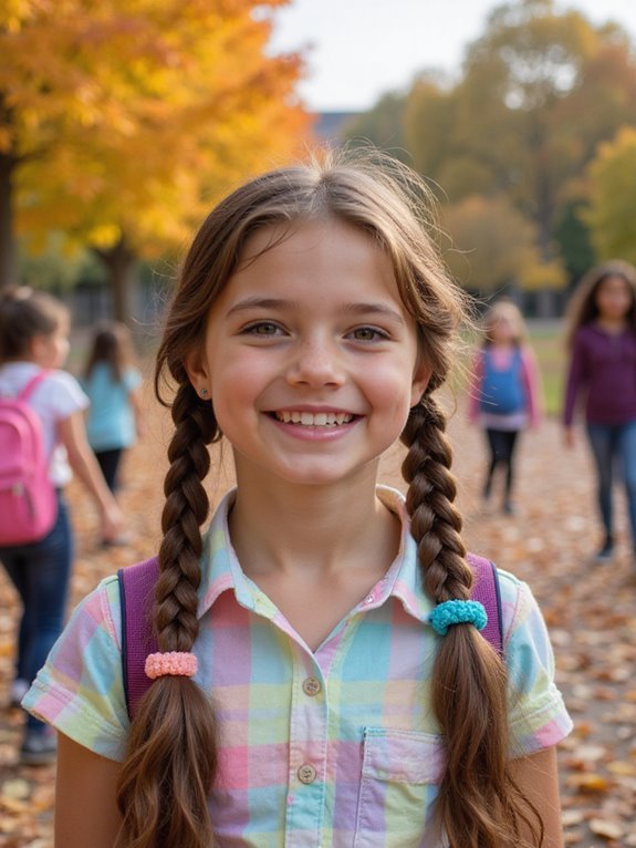 double braided pigtails tutorial