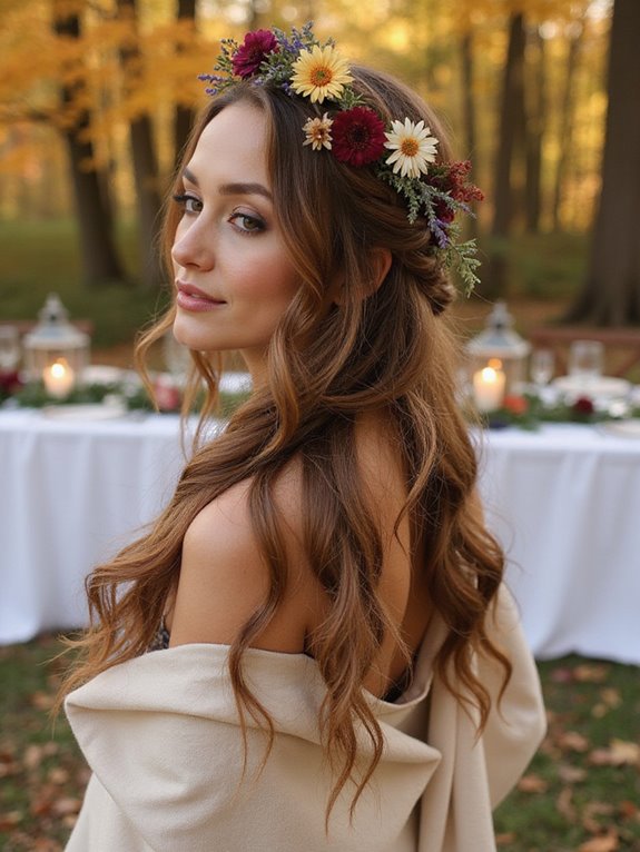 dreamy bohemian crown braid