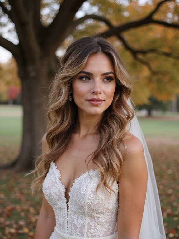 dreamy waves with veil