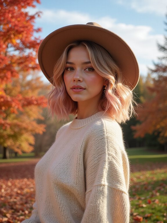 dusty rose hair inspiration