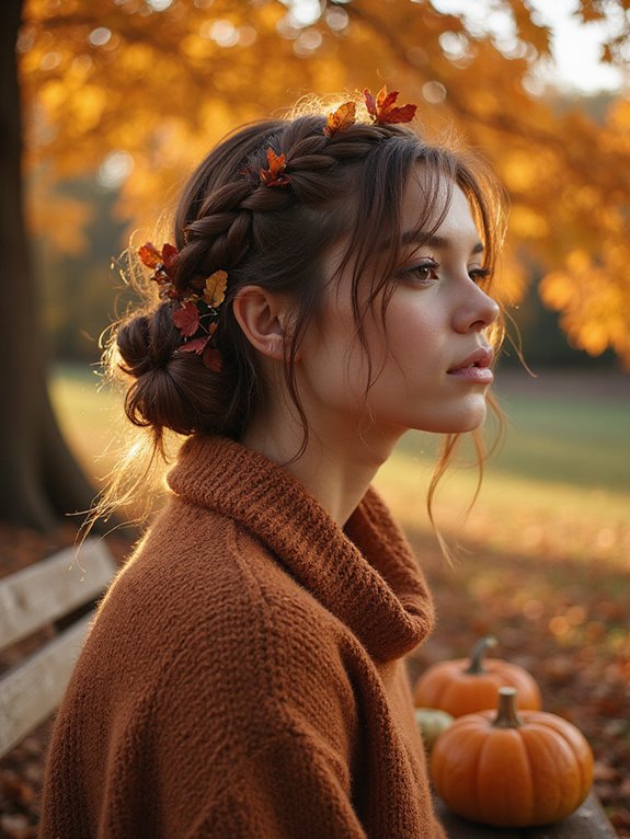 dutch braid updo technique
